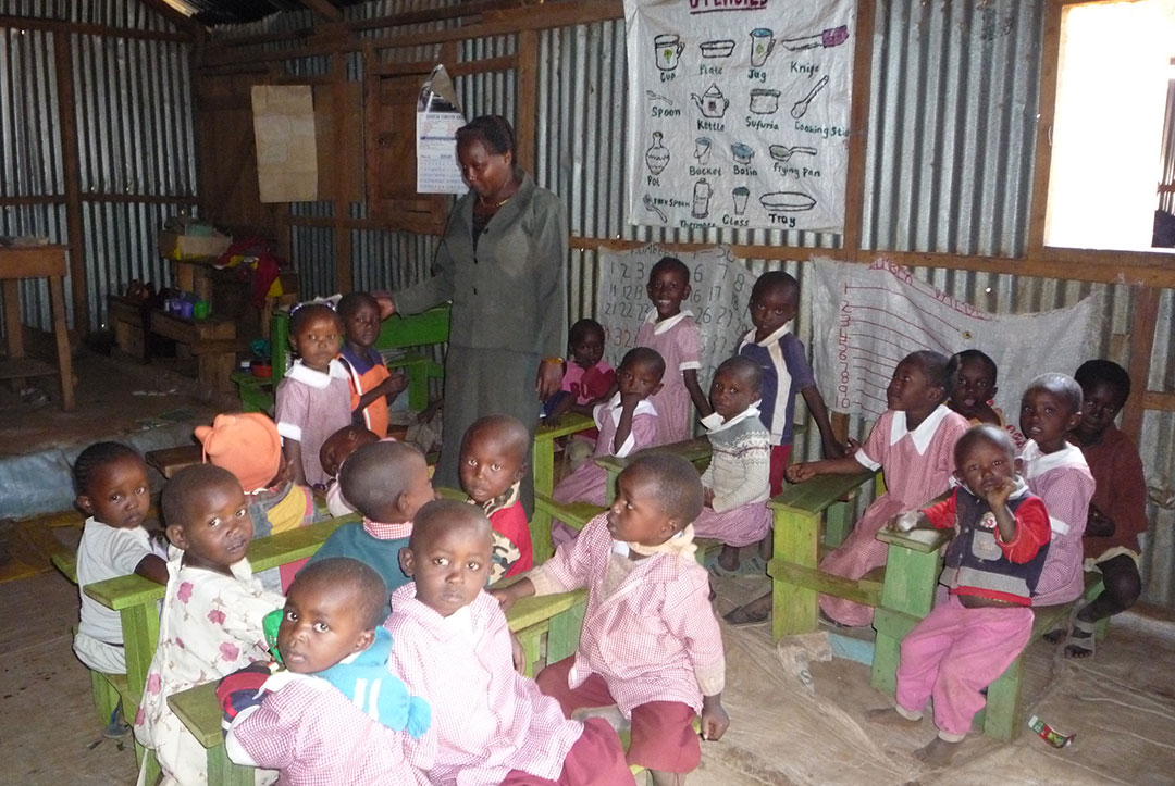 Kenya 2010 : Pre-school class