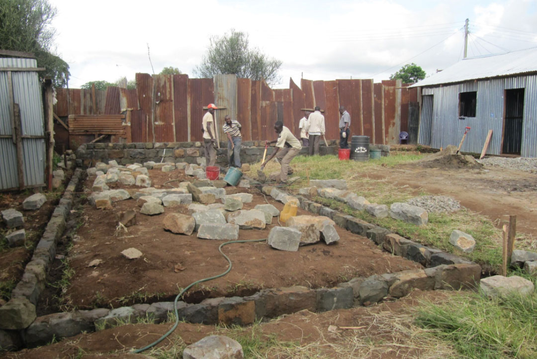 Kenya 2013 : Buildings taking shape