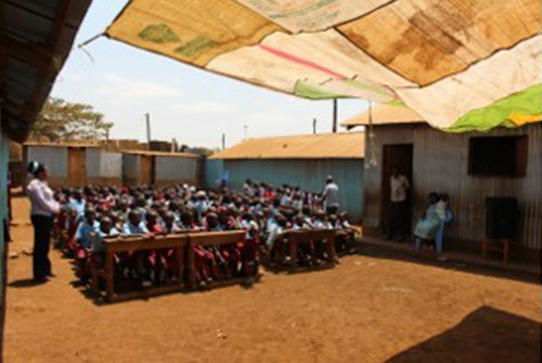 Kenya 2015 : School assembly