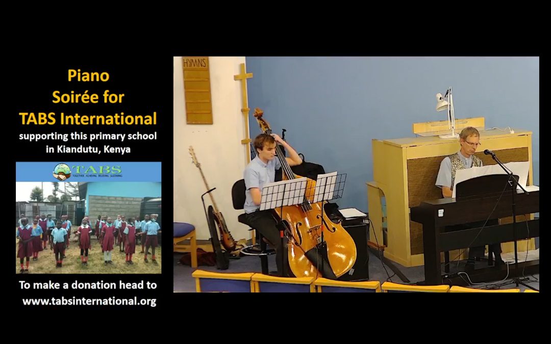 Online Piano Soirée raises funds for the school in Kiandutu