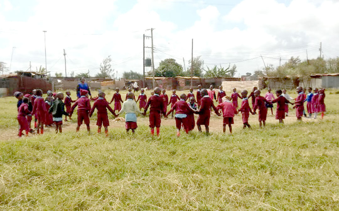 New land for the students helps with their physical education lessons
